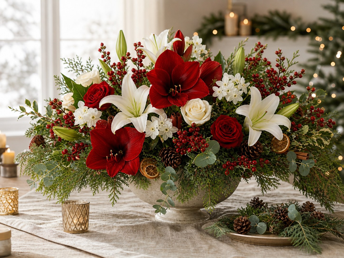 Christmas Flowers Hero