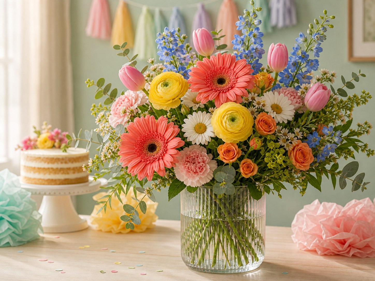 Birthday Flowers Hero