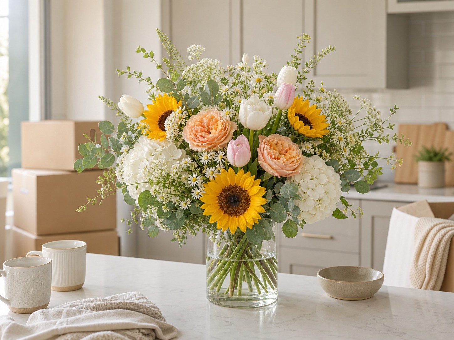 Housewarming Fresh Flowers