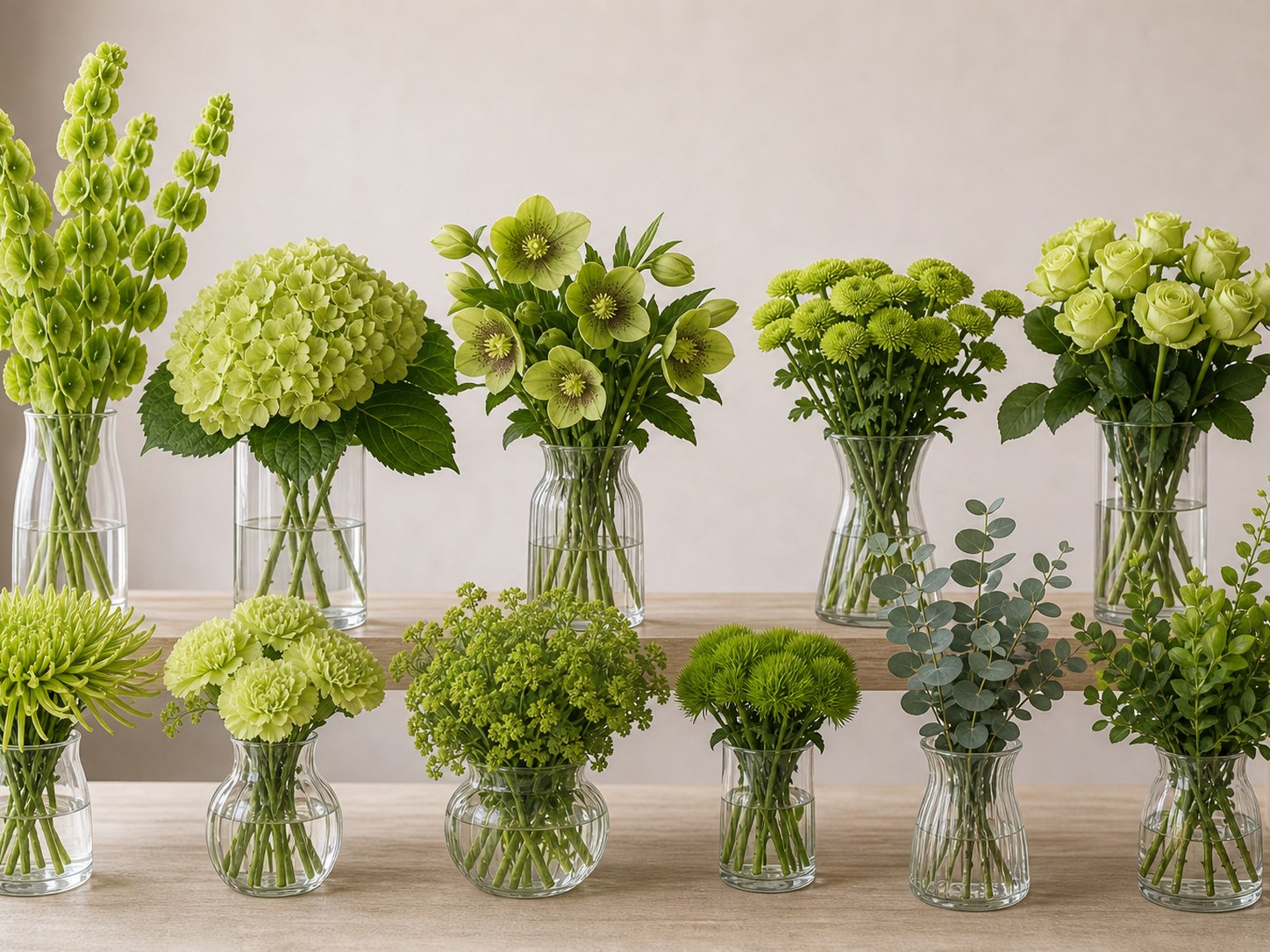 Green Flower Lineup