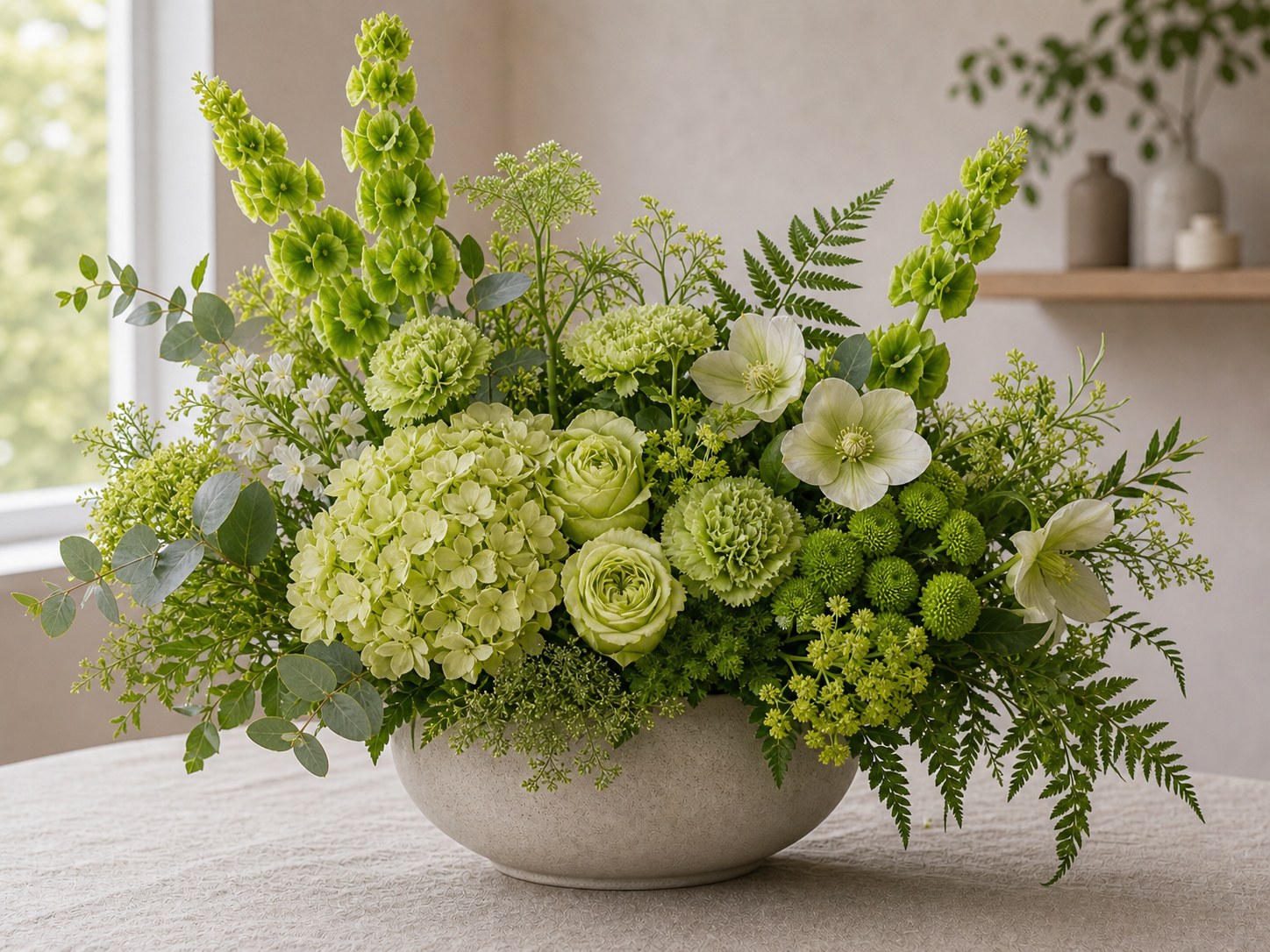 Green Flowers Hero