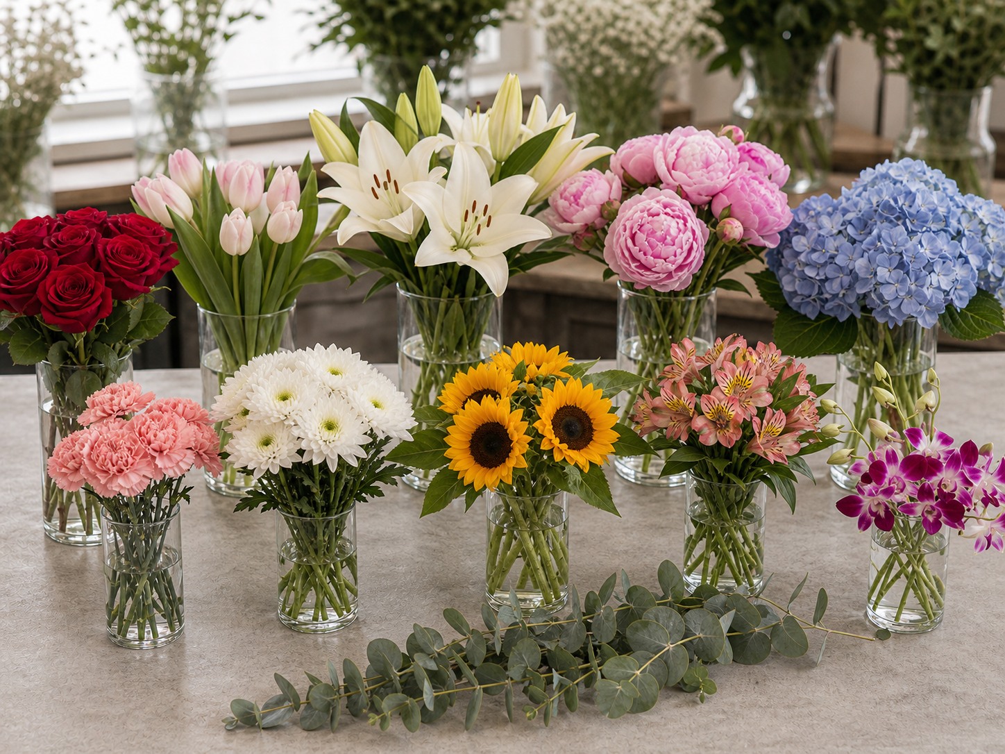 Cut Flower Vase Life By Type