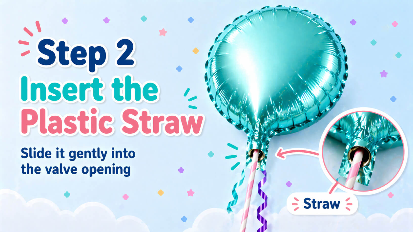 Step Insert The Straw
