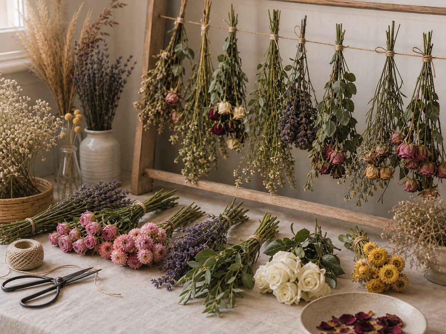 How To Dry Flowers Hero