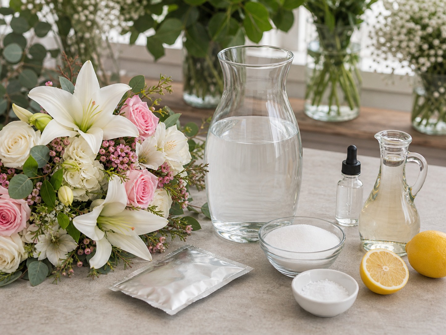 Flower Water Additives