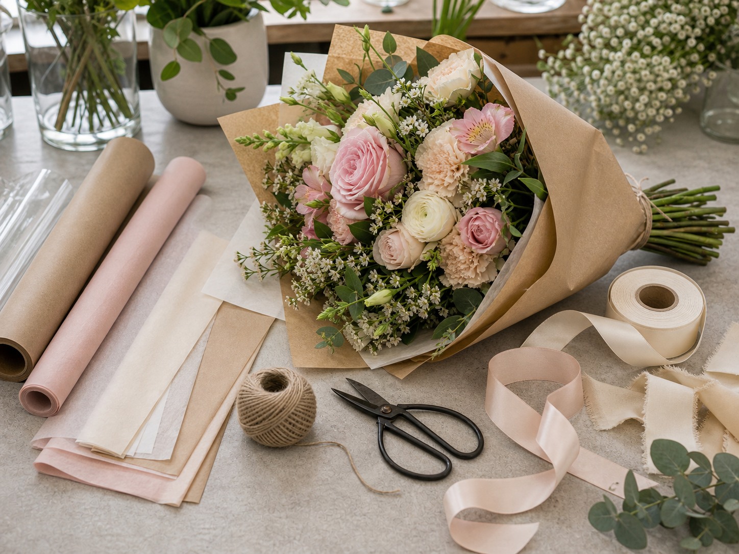 How To Wrap Flowers Hero