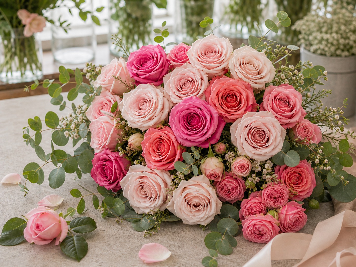 Meaning Of Pink Roses Hero