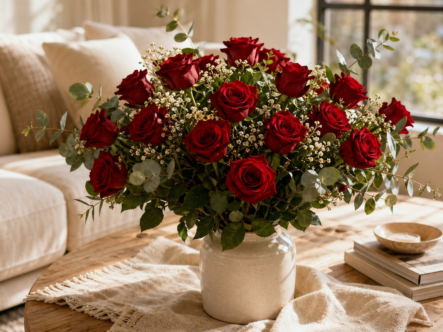 Red Rose Romantic Bouquet