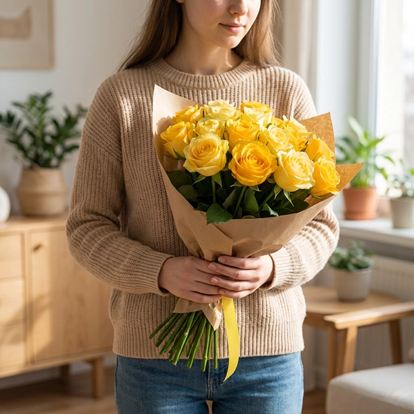 Meaning of Yellow Roses