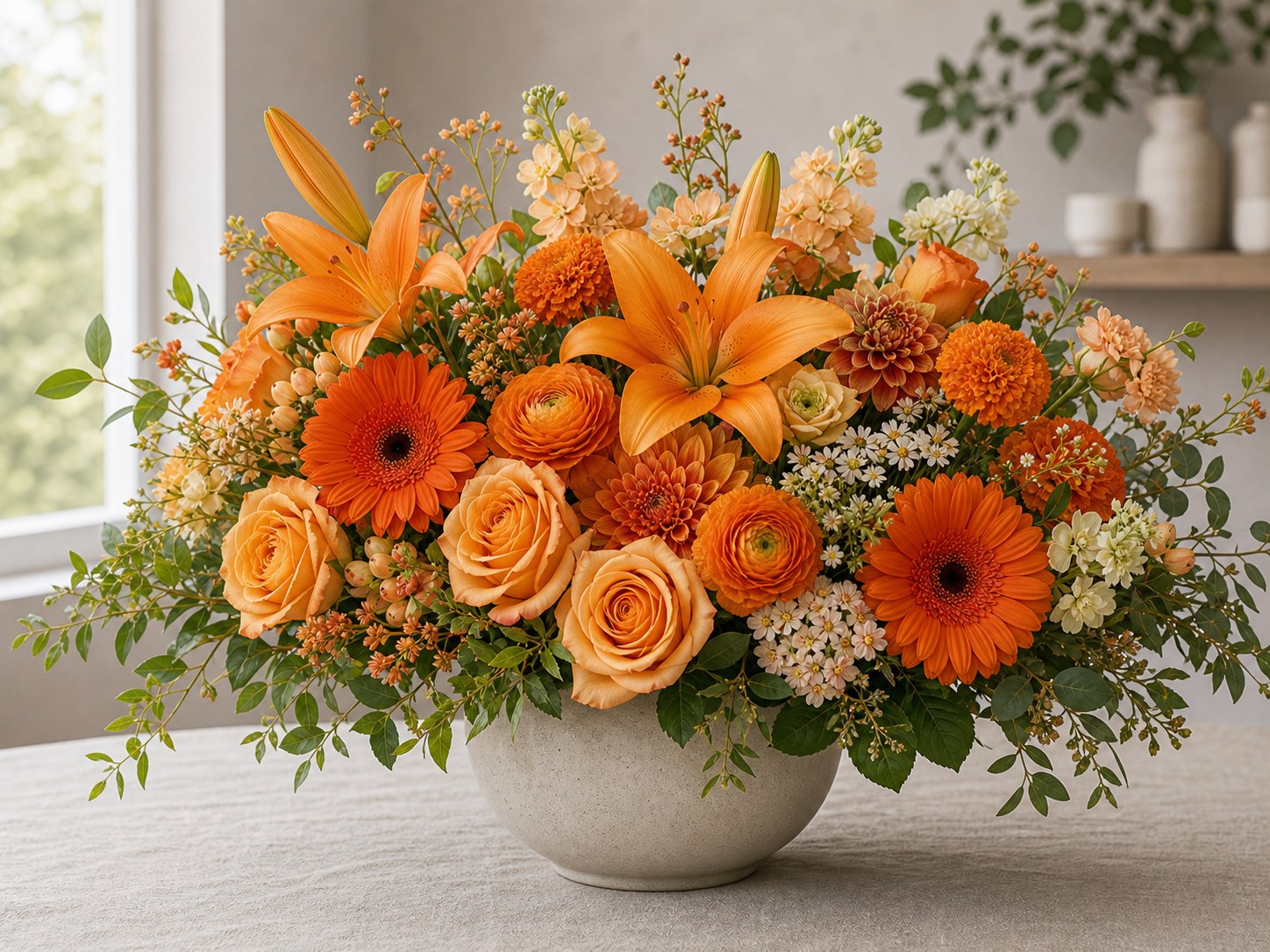 Orange Flowers Hero