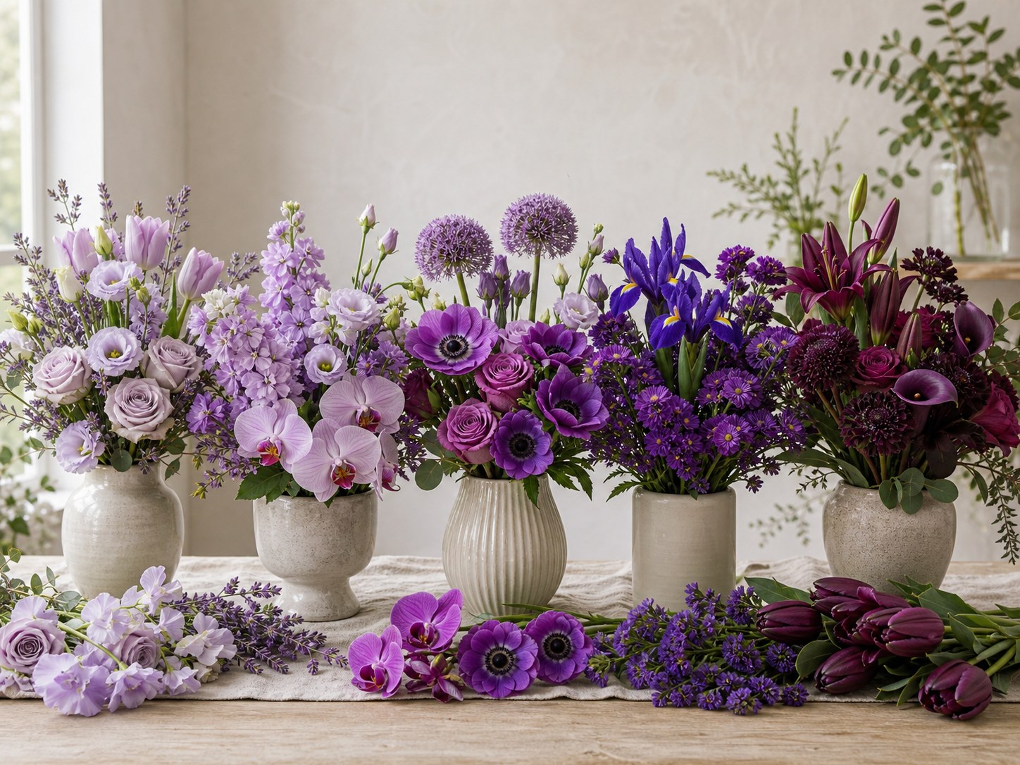 Purple Flower Shades