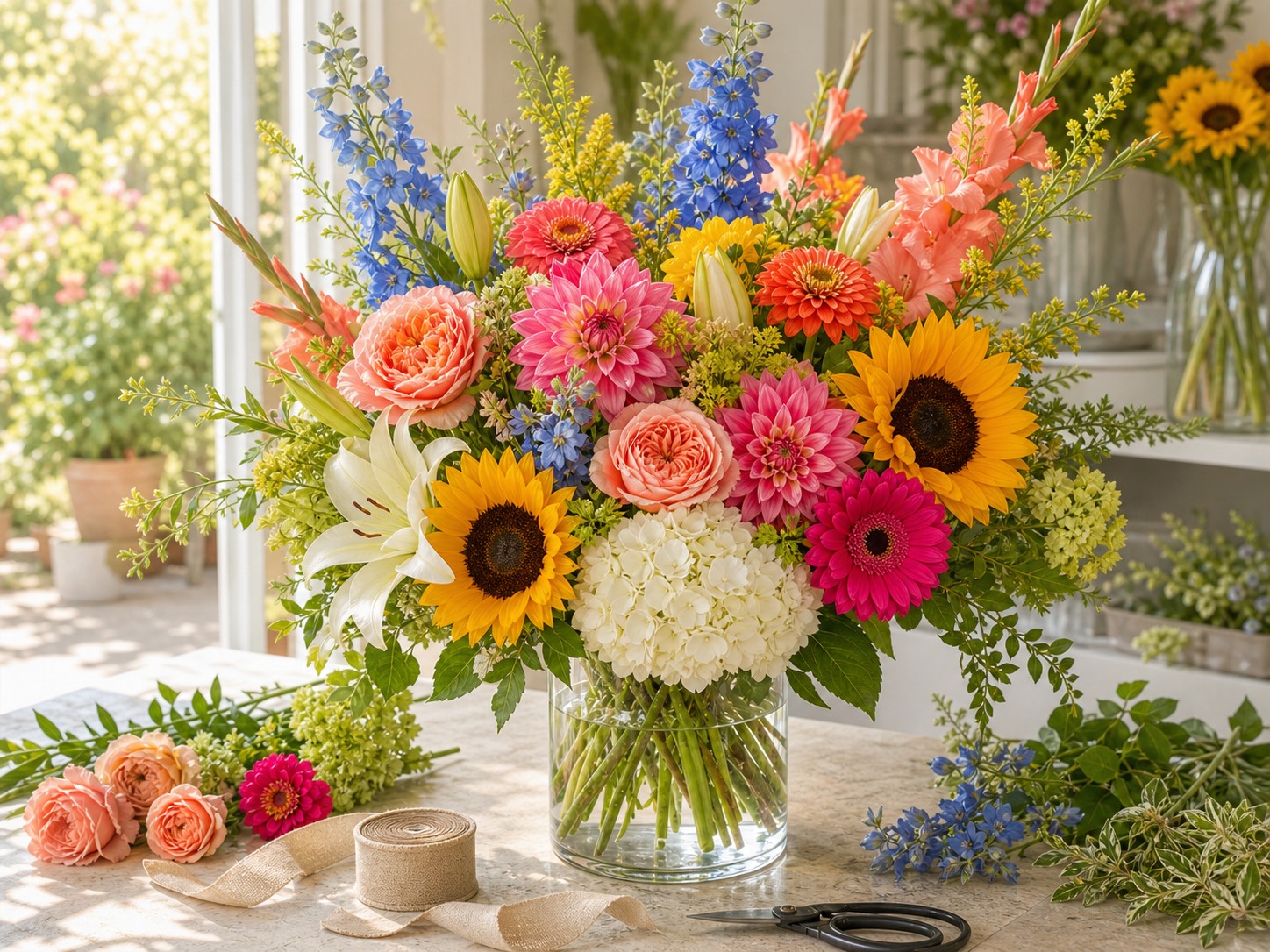 Summer Flowers Hero