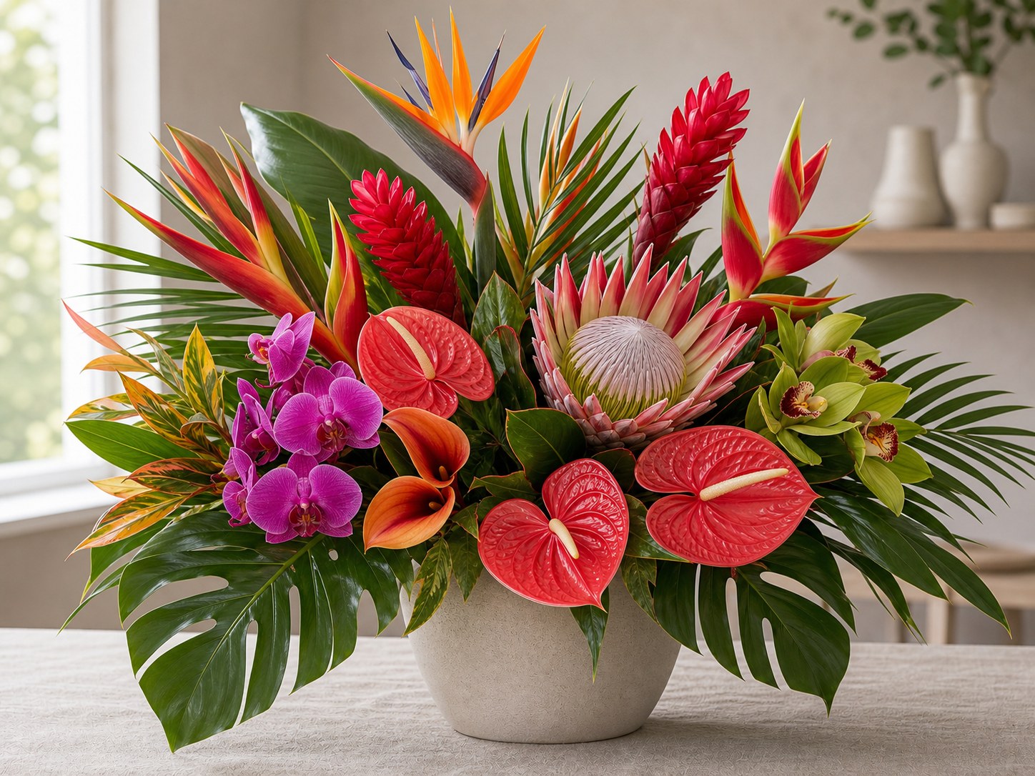 Tropical Flowers Hero