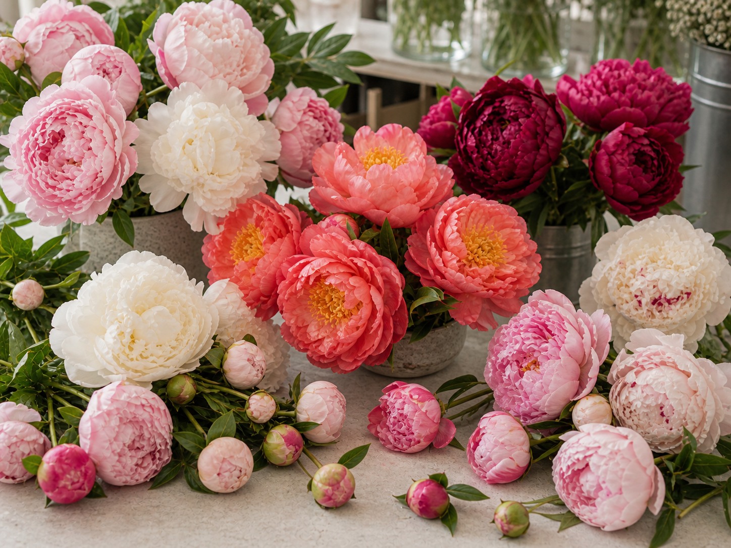 Types Of Peonies Hero