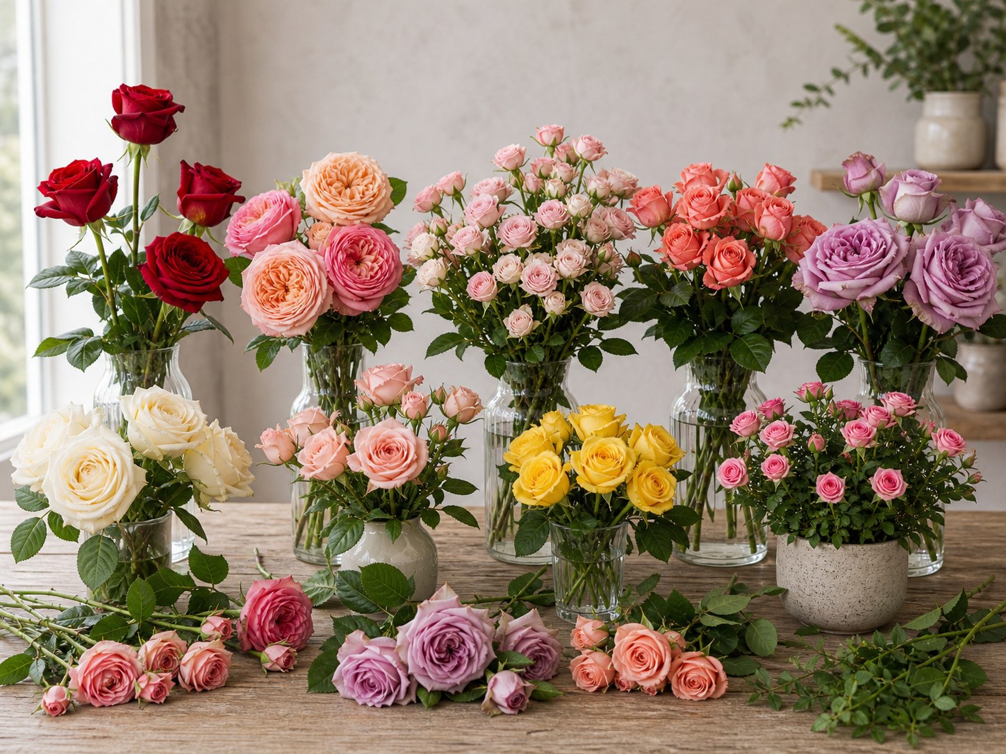 Rose Type Lineup