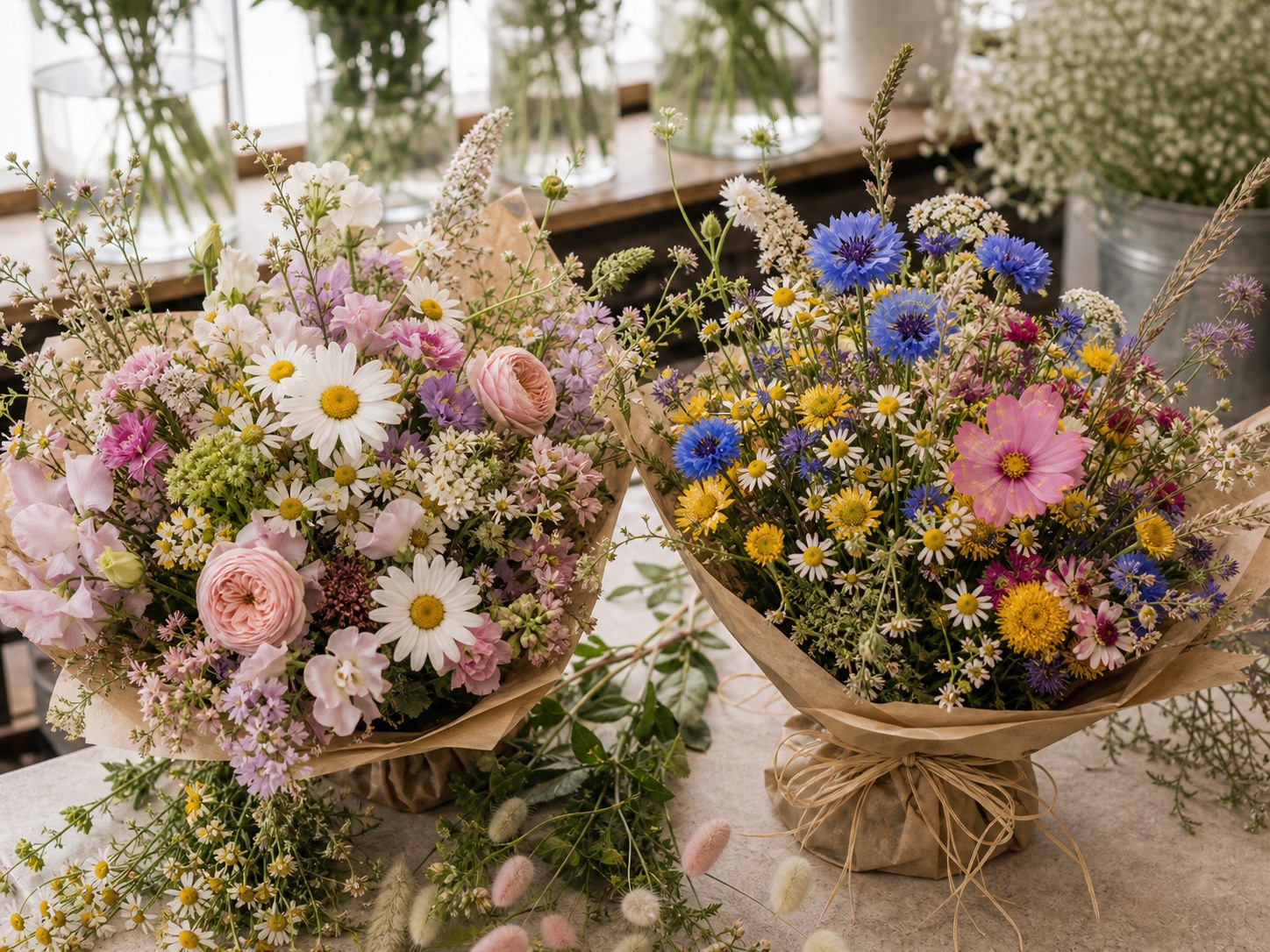 Seasonal Wildflower Bouquets