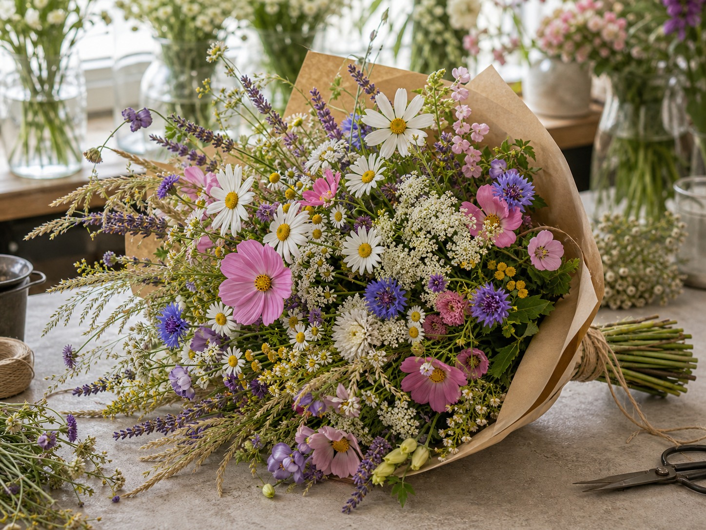 Wildflower Bouquet Hero