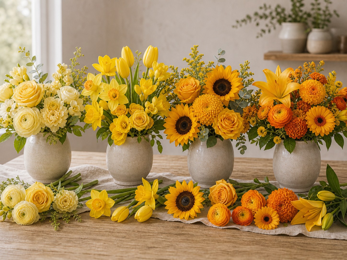 Yellow Flower Shades